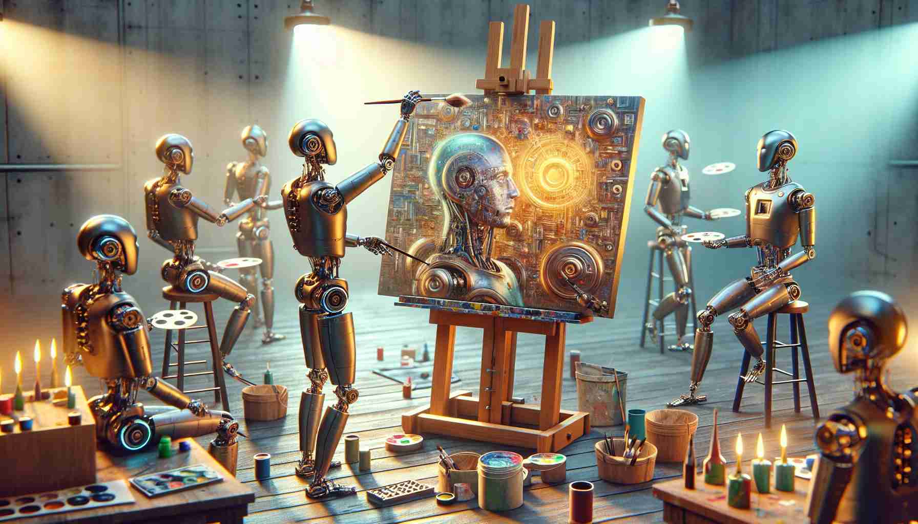 Robots as Artists? A $1M Painting Sparks Debate! Shocking Auction Redeems AI Creativity!